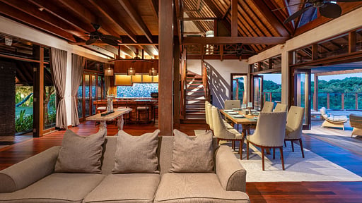 Khaya Luxury Villa Four Bedroom Ocean View Soggiorno