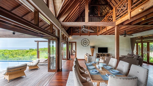 Khaya Luxury Villa Four Bedroom Ocean View Zona pranzo