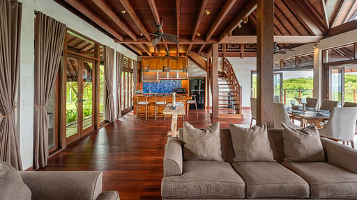 Khaya Luxury Villa Four Bedroom Ocean View Soggiorno