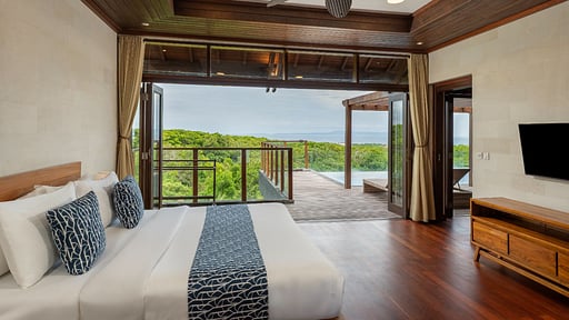 Khaya Luxury Villa Four Bedroom Ocean View Camera da letto 1
