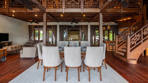 Khaya Luxury Villa Four Bedroom Ocean View Zona pranzo