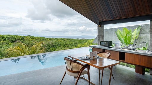 Khaya Luxury Villa One Bedroom Ocean View Zona de comedor