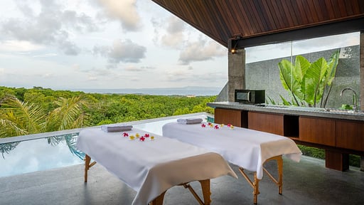 Khaya Luxury Villa One Bedroom Ocean View Zona de comedor