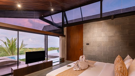 Khaya Luxury Villa One Bedroom Ocean View Dormitorio 1