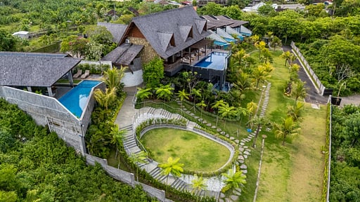 Khaya Luxury Villa One Bedroom Ocean View Fotos de dron