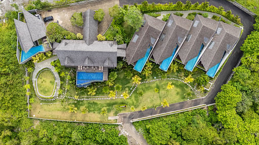 Khaya Luxury Villa One Bedroom Ocean View Fotos de dron