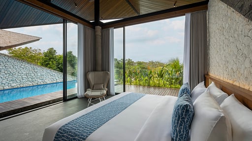 Khaya Luxury Villa Two Bedroom Garden View Schlafzimmer 1