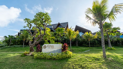 Khaya Luxury Villa Two Bedroom Ocean View Drone pictures