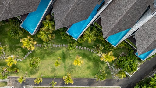 Khaya Luxury Villa Two Bedroom Ocean View Drone pictures