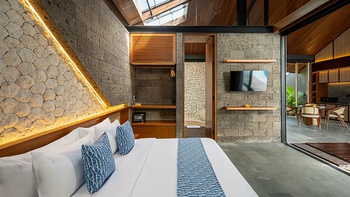 Khaya Luxury Villa Two Bedroom Ocean View Bedroom 2