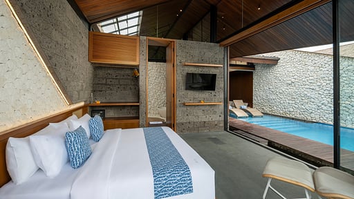 Khaya Luxury Villa Two Bedroom Ocean View Bedroom 1
