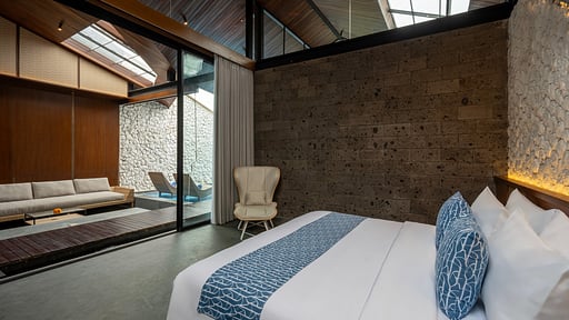 Khaya Luxury Villa Two Bedroom Ocean View Bedroom 2