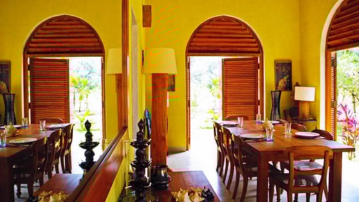 Khomba Beach House Zona pranzo