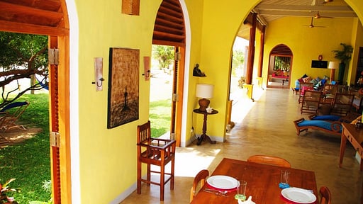 Khomba Beach House Zona pranzo