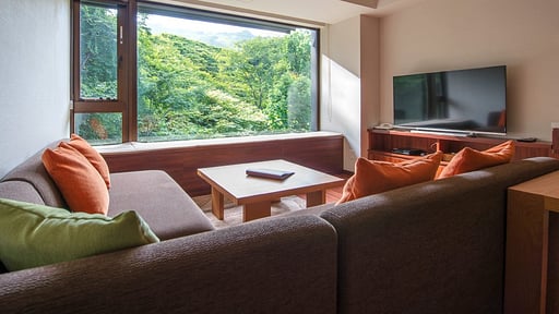 Ki Niseko One Bedroom Yotei View Living room