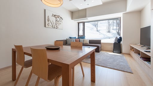 Ki Niseko Two Bedroom Yotei View Dining area