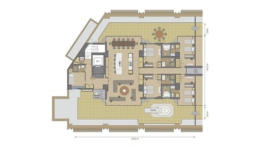 Ki Niseko Penthouse Floor plan