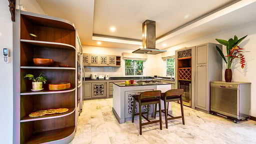 Kinnaree Grand Villa Kitchen