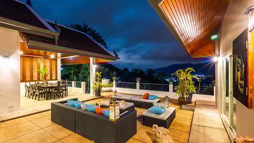 Kinnaree Grand Villa Terrace/Veranda