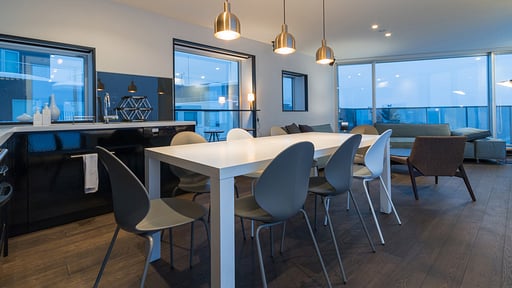 Kira Kira Penthouse Dining area