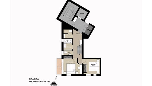 Kira Kira Penthouse Floor plan