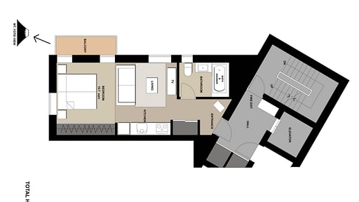 Kira Kira Studio Floor plan