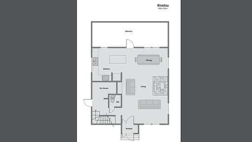 Kisetsu Floor plan