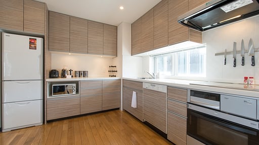 Kisetsukan Three Bedroom Condo Kitchen