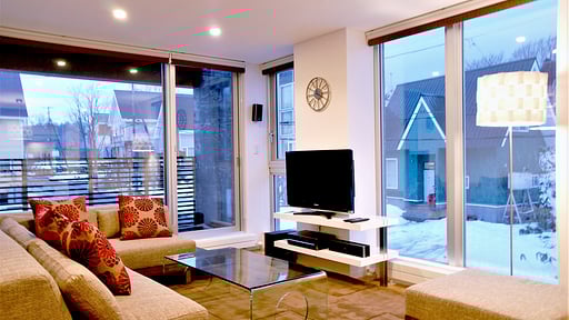 Kisetsukan Three Bedroom Condo Living room