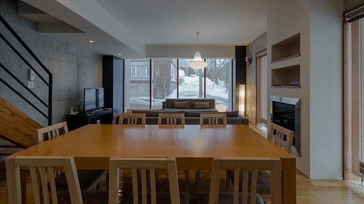 Kitanishi House 2 Dining area