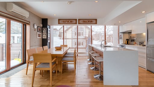 Kitanishi House 3 Dining area