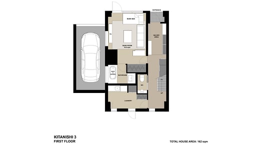 Kitanishi House 3 Floor plan