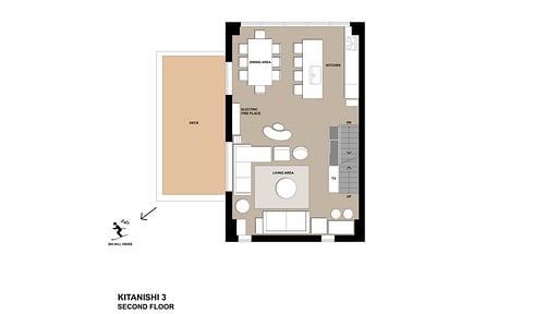 Kitanishi House 3 Floor plan