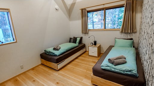 Kitsune Cottage Blue Bedroom 2