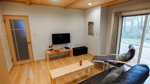 Kitsune Cottage Blue Living room