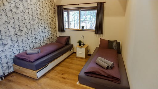 Kitsune Cottage Red Bedroom 3