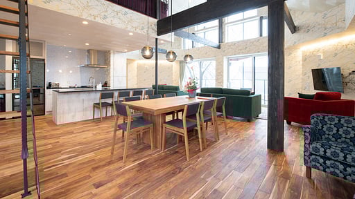 Kitsune House Dining area