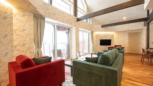 Kitsune House Living room