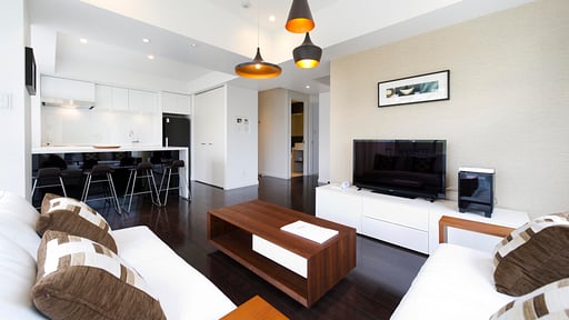 Kizuna Two Bedroom Deluxe Living room