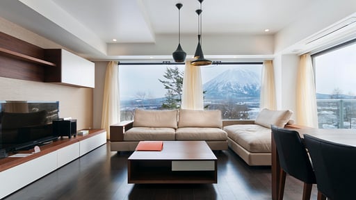 Kizuna Two Bedroom Premium Living room