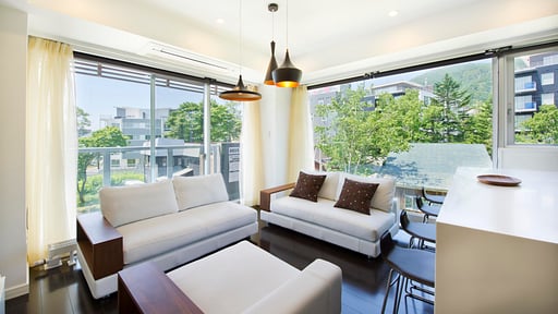 Kizuna Two Bedroom Premium Living room