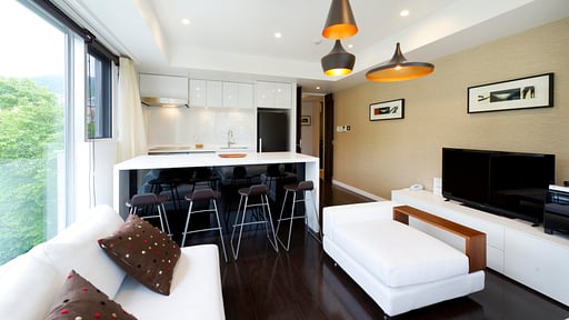 Kizuna Two Bedroom Premium Living room