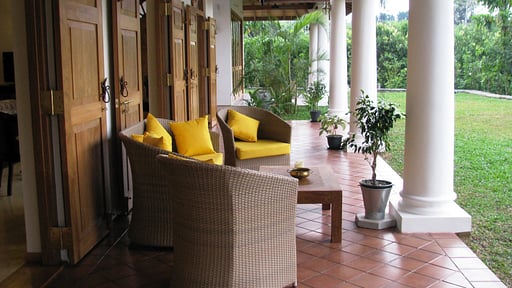 Koggala House Terrace/Veranda