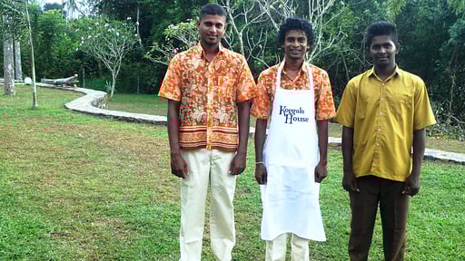 Koggala House Villa staff