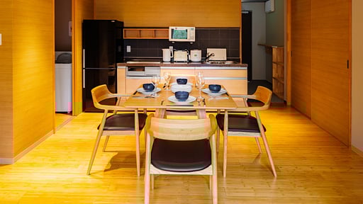 Koharu Two Bedroom Apartment Dining area