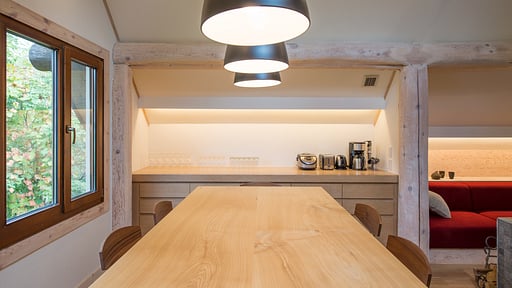 Chalet Koho Dining area