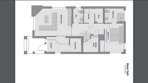 Konayuki Floor plan