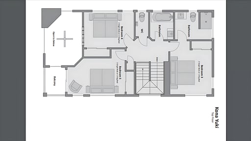 Konayuki Floor plan