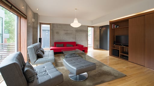 Konkuriito Hannah no Hana Living room