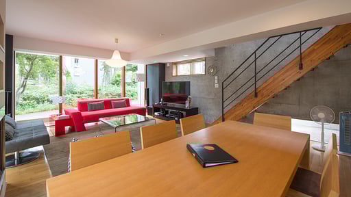 Konkuriito Tanoshii Tokoro Dining area